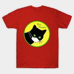 Black Cat hates you virus T-Shirt